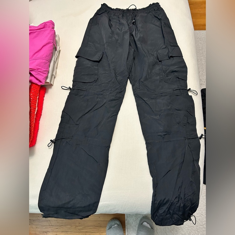 Black Cargo Pants
